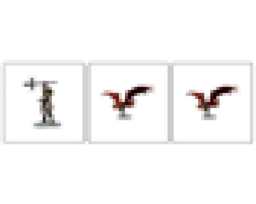 D&D Icons of the Realms: Dragonlance Kansaldi on Red Dragon (Set 25)