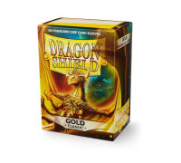 Dragon Shield Standard Sleeves - Gold (100 Sleeves)