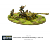 Bolt Action - German Heer 75mm PaK 40 anti-tank gun (1943-45) - EN