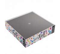 Gamegenic - Magnetic Dice Tray Square Black/Gray