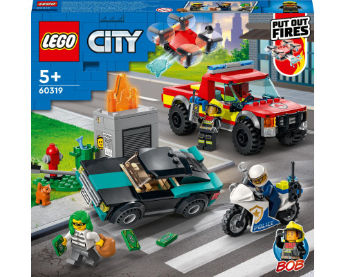 LEGO City™ Fire Rescue & Police Chase (60319)