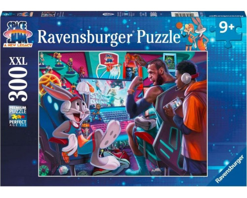 Ravensburger Puzzle dla dzieci 2D Kosmiczny mecz 300 elementów