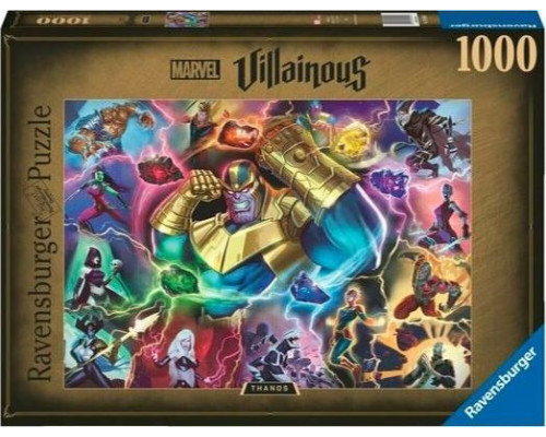 Ravensburger Puzzle 2D 1000 elementów Villainous. Thanos