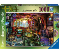 Ravensburger Puzzle 2D 1000 elementów Pirackie życie