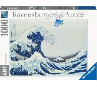 Ravensburger Puzzle 2D 1000 elementów Wielka fala w Kaganawie
