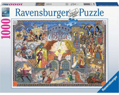 Ravensburger Puzzle 2D 1000 elementów Romeo i Julia