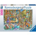 Ravensburger Puzzle 2D 1000 elementów Północ w bibilotece