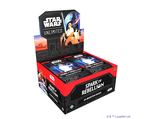 FFG - Star Wars: Unlimited - Spark of Rebellion Booster Display (24 Booster) - EN