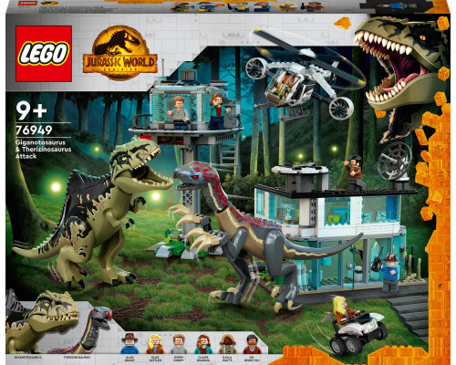 LEGO Jurassic World™ Giganotosaurus & Therizinosaurus Attack (76949)