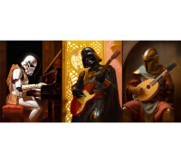 Kraken Wargames Gaming Mat - Cantina Band