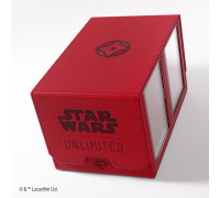 Gamegenic - Star Wars: Unlimited Double Deck Pod - Red