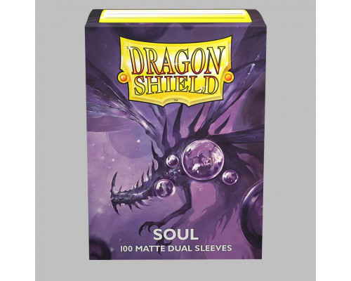 Dragon Shield Dual Matte Sleeves - Soul (100 Sleeves)