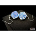 Chessex Hook Earrings Borealis Icicle Mini-Poly d20 Pair