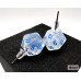 Chessex Stud Earrings Borealis Icicle Mini-Poly d20 Pair