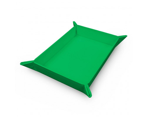 UP - Vivid Magnetic Foldable Dice Tray: Green