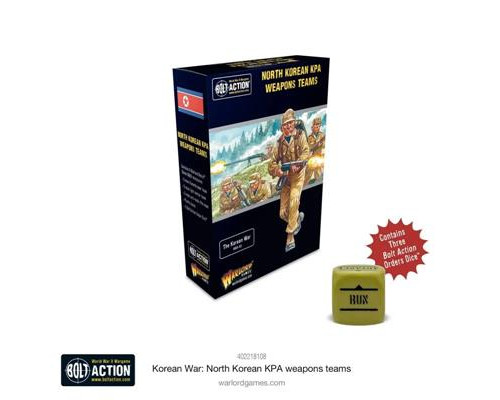 Bolt Action - Korean War: North Korean KPA Weapons Teams - EN