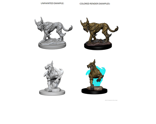 D&D Nolzur’s Marvelous Miniatures: Blink Dogs
