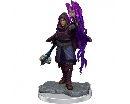D&D Nolzur's Marvelous Miniatures: Half-Elf Warlock  - EN