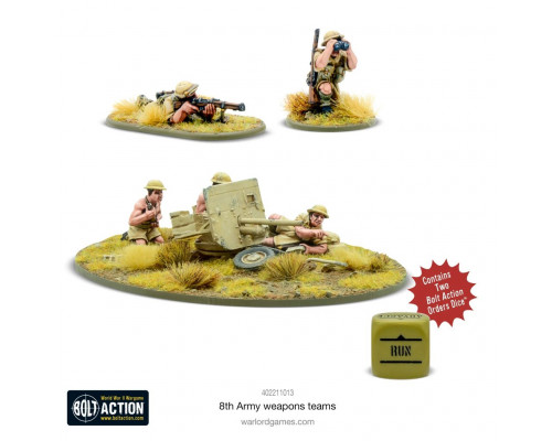 Bolt Action - 8th Army Weapons Teams