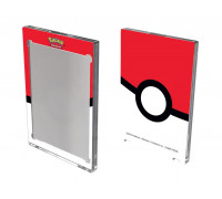 UP - Single 35 Pt ONE-TOUCH Edge - Poké Ball Printed Magnetic Card Holder for Pokémon