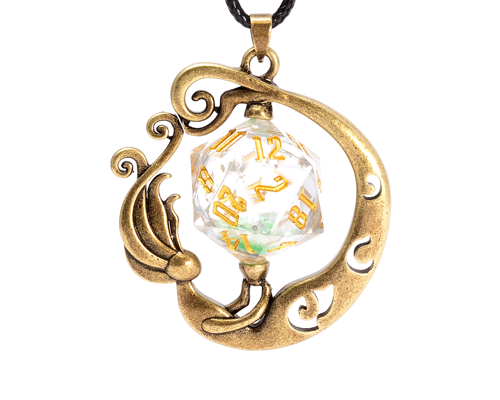 Sirius Dice - Mermaid D20 Necklace