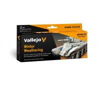 Vallejo - Model Color / Effects / 8 colors set - Winter Weathering by Chema cabrero 18 ml