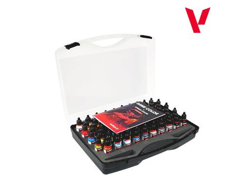 Vallejo - Game Color / Color Case - Foundation Case includes 80 opaque colors 18 ml