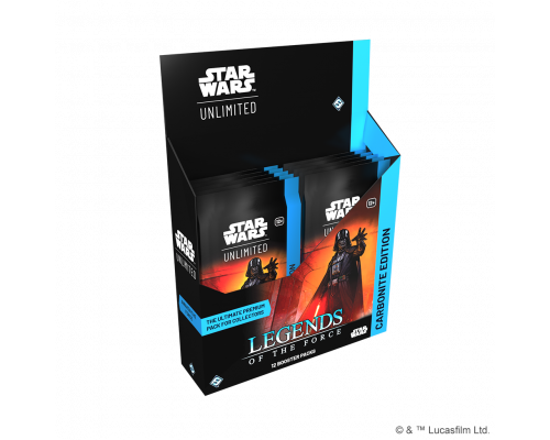 FFG - Star Wars: Unlimited - Legends of the Force Carbonite Booster Display (12 Booster) - EN