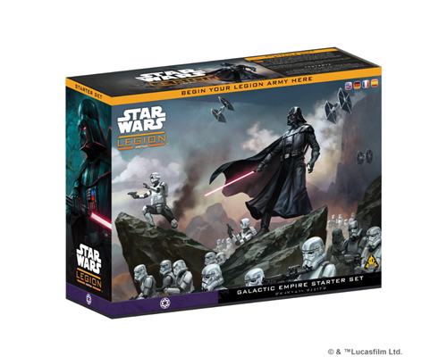 Star Wars: Legion - Galactic Empire Starter Set - EN/DE/SP/FR