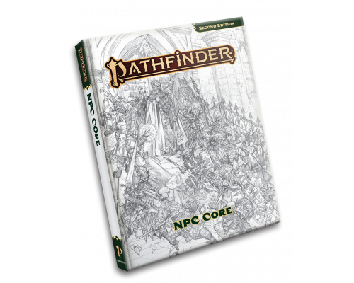 Pathfinder RPG NPC Core Sketch Cover (P2) - EN