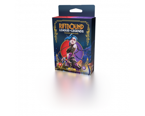 Riftbound: League of Legends TCG - Set One: Origins Champion Deck - Jinx Display (4 decks) - EN