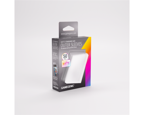 Gamegenic - Matte Outer Sleeves Standard Size 69x94