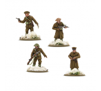 Bolt Action - British & Canadian Infantry (Winter) Platoon Commanders - EN