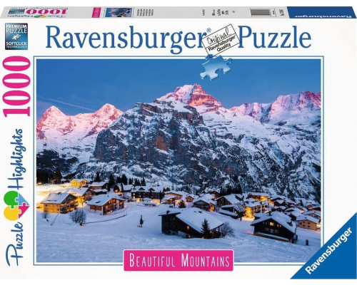 Ravensburger Puzzle 1000 element?w Bernese Oberland, Murren