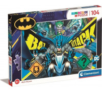 Clementoni CLE puzzle 104 SuperKolor Batman 27174