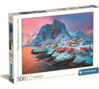 Clementoni CLE puzzle 500 HQ Hamnoy Village 35144