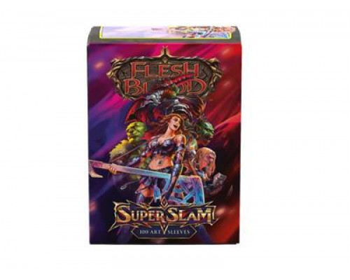 Dragon Shield Flesh and Blood License Standard Art Sleeves - Super Slam (100 Sleeves)