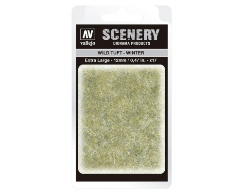 Vallejo - Scenery - Wild Tuft  Winter (12 mm)