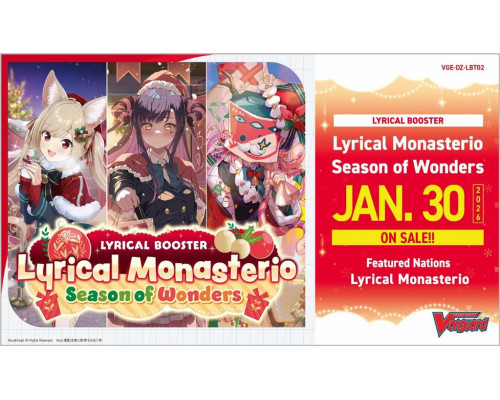 Cardfight!! Vanguard - Lyrical Monasterio Season of Wonders Lyrical Booster Display (16 Packs) - EN