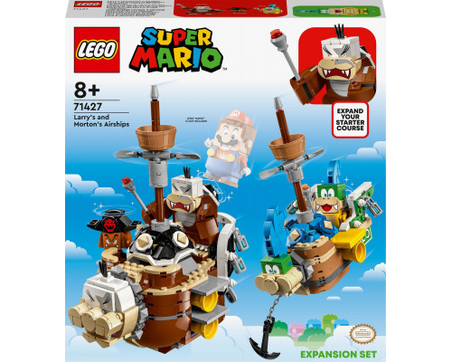 LEGO Super Mario Statki powietrzne Larry’ego i Mortona — zestaw rozszerzający (71427)