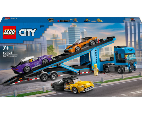 LEGO City Laweta z samochodami sportowymi (60408)