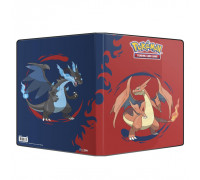 UP - Mega Charizard X and Mega Charizard Y 9-Pocket Portfolio for the Pokémon Trading Card Game