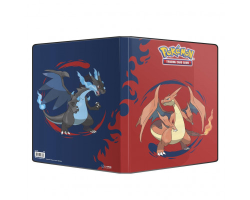 UP - Mega Charizard X and Mega Charizard Y 9-Pocket Portfolio for the Pokémon Trading Card Game