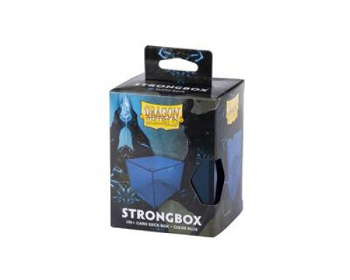 Dragon Shield Strongbox Box - Clear Blue