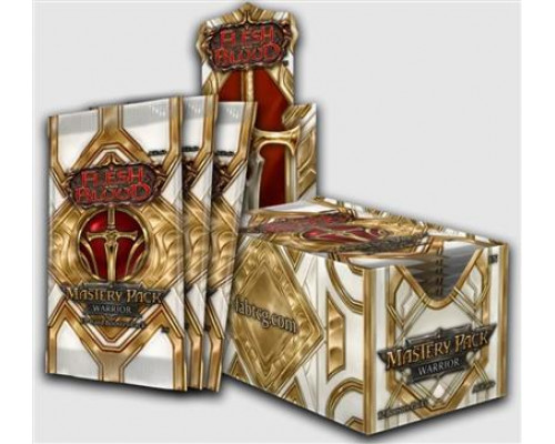 Flesh & Blood TCG - Mastery Pack Warrior Booster Display (12 Booster) - EN