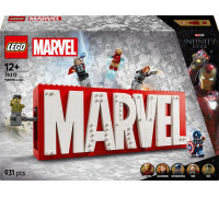 Marvel Logo MARVEL z minifigurkami  (76313)