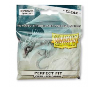 Dragon Shield Standard Perfect Fit Sideloading Sleeves - Clear/Clear (100 Sleeves)