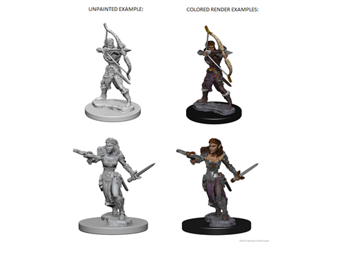 D&D Nolzur's Marvelous Unpainted Miniatures - Elf Female Ranger