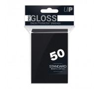 UP - Standard Sleeves - Black (50 Sleeves)