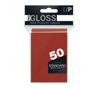 UP - Standard Sleeves - Red (50 Sleeves)